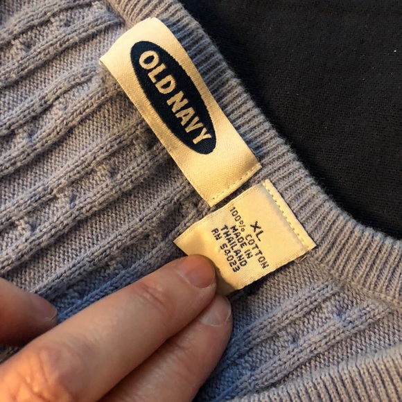 💙Vintage baby blue sweater from Old Navy💙 - Picture 2 of 4